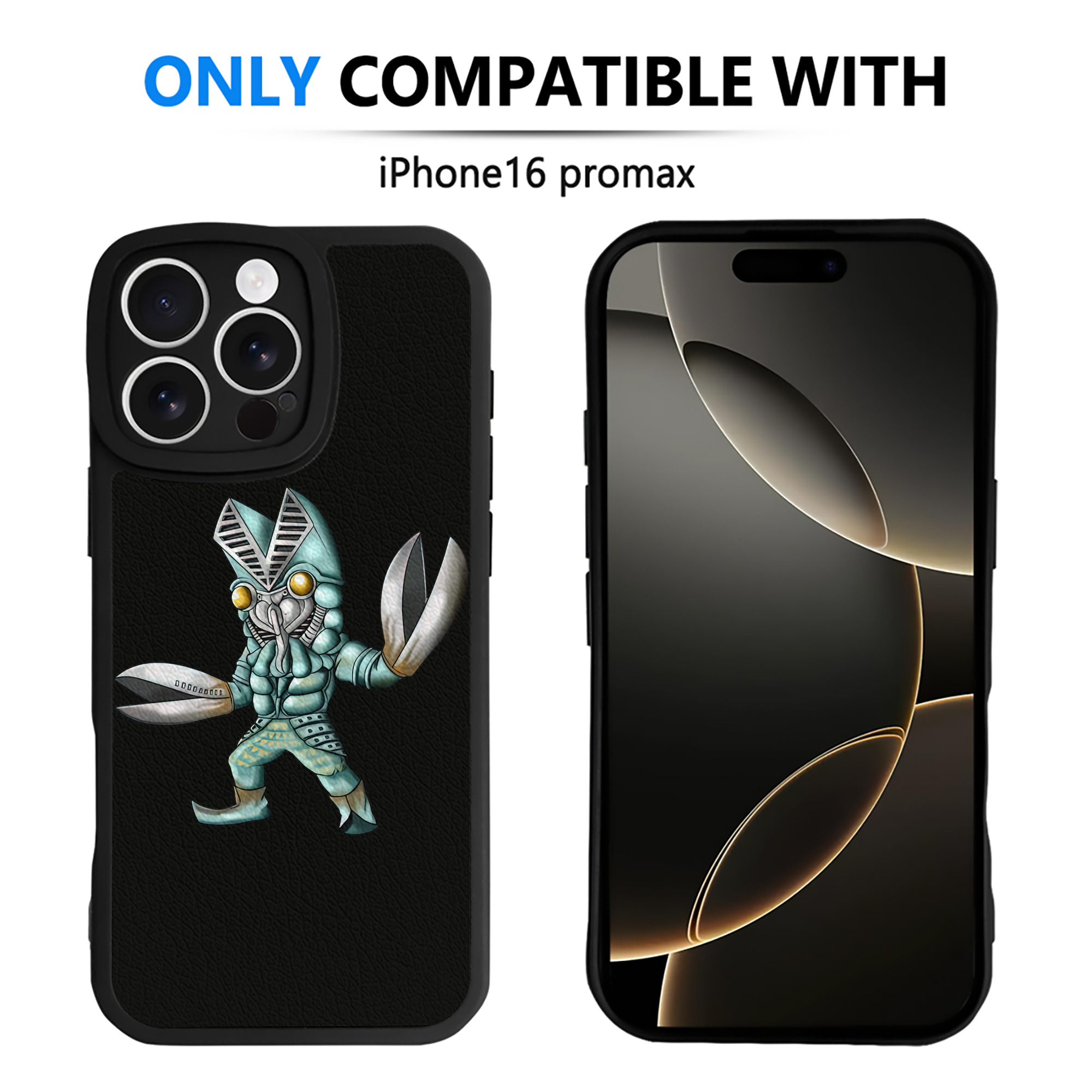 （画像用） ウルトラマン Ultraman 【iPhone 16シリーズ対応】シリコンスマホケース（レザー調） 材質：シリコン